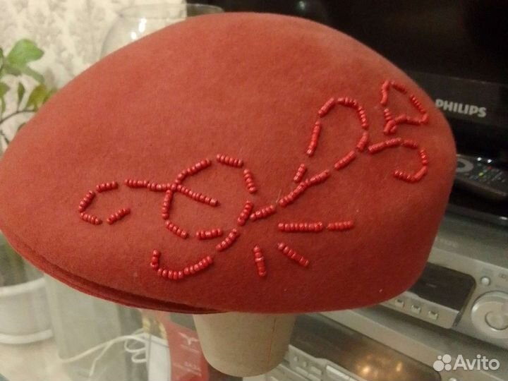 Берет -кепка фетровый женский 54-56