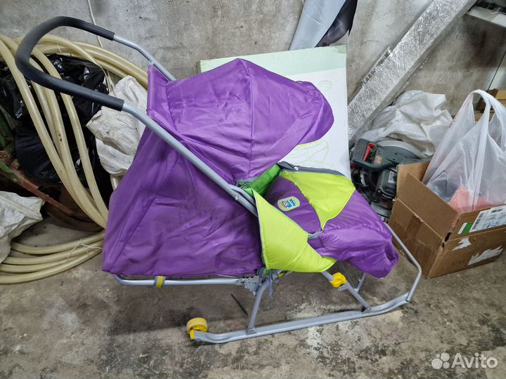 Санки коляска ника