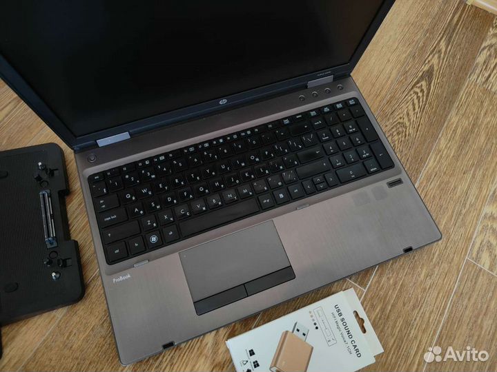 Бизнес ноутбук HP ProBook 6560b на i5-2430m+SSD256