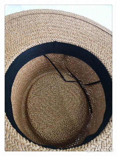 Шляпа соломенная