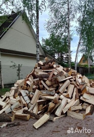 Дрова качественные от 1 куба любых древесных пород
