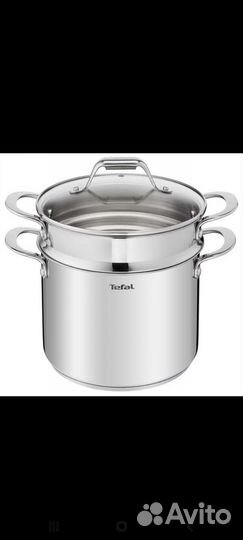 Кастрюля новая из нержавейки tefal