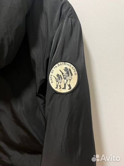 Пуховик bape двухсторнний