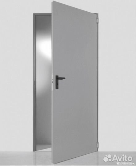 Дверь техническая металлическая