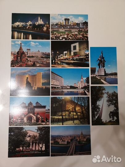 Открытки времён СССР