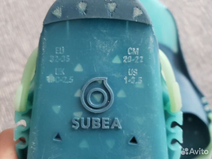 Ласты для плавания детские 32-35 размер