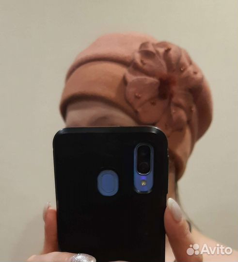 Берет женский зимний