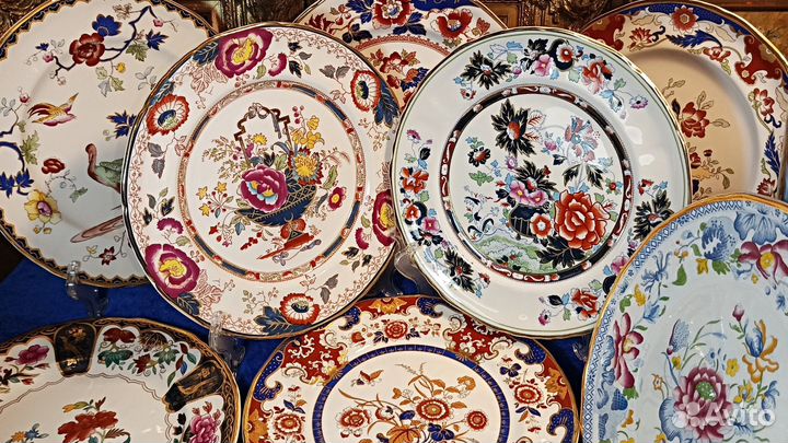 Masons.Историческая коллекция.Тарелки.Цветы.Англия