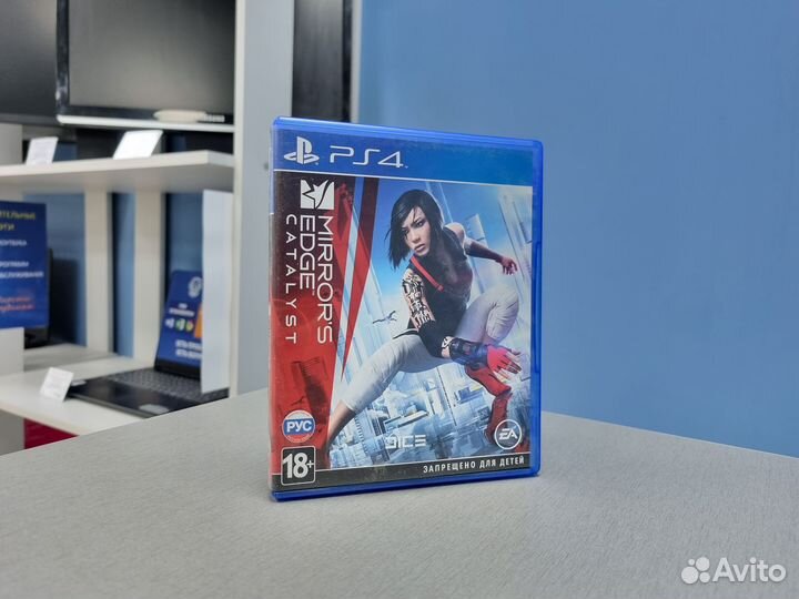 Диск для ps4 Mirror's Edge Catalyst