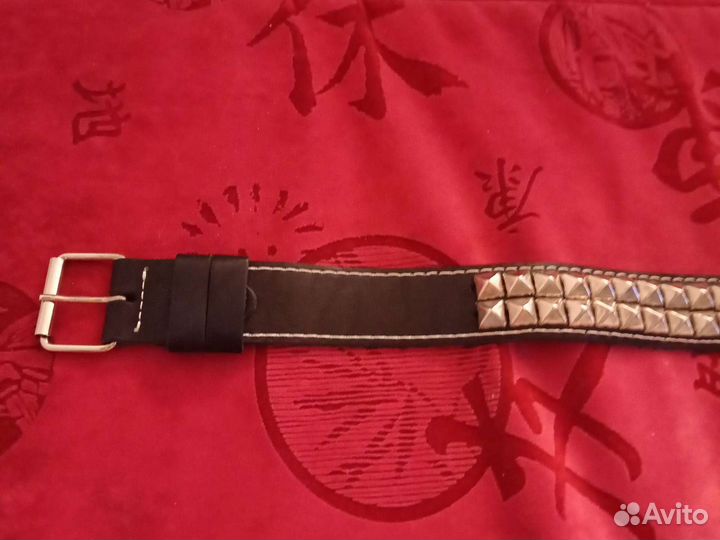 Ремень кожаный