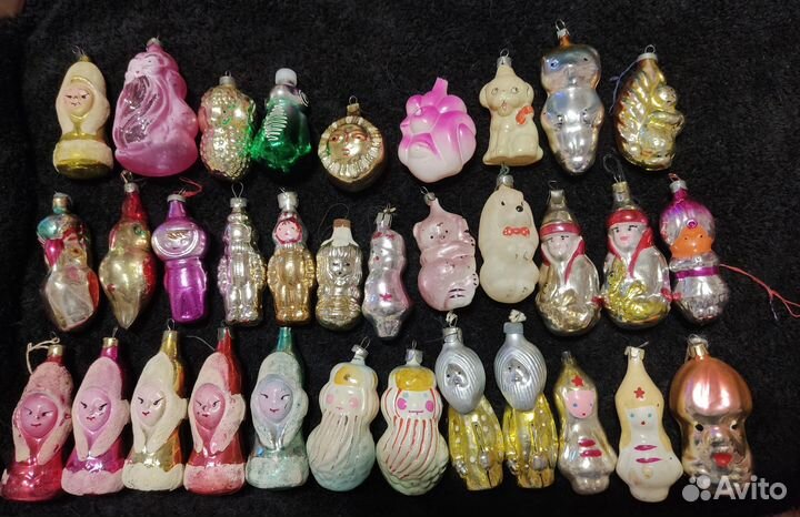 Елочные игрушки СССР