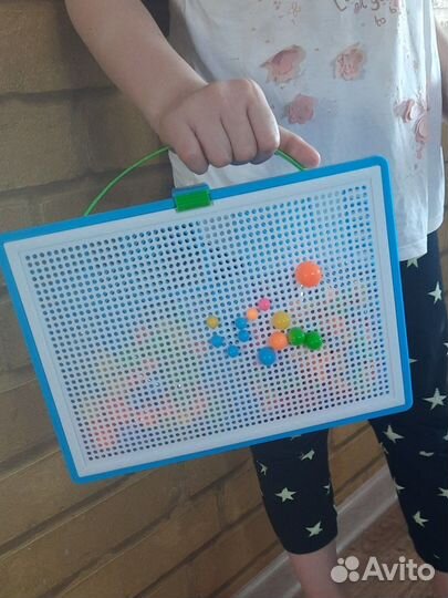 Мозаика детская / планшет с деталями/ конструктор