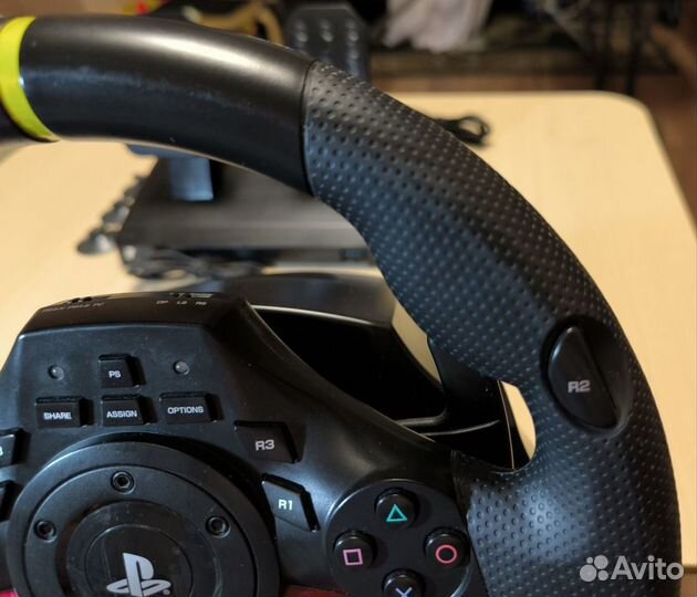 Игровой руль hori racing wheel apex wireless