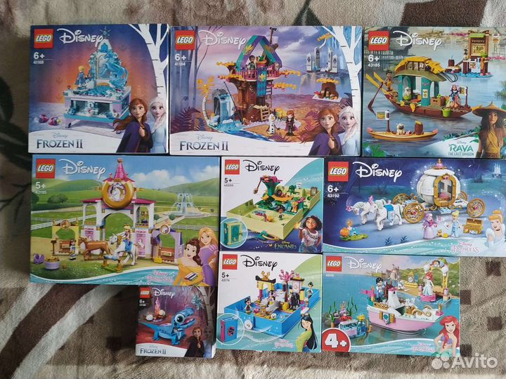 Lego Disney 43185 и другие