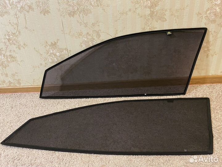 Каркасные автошторки на Hyundai Solaris