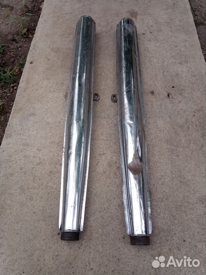 Глушитель мотоцикла иж