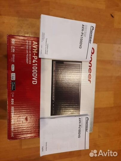 Магнитола 2 din pioneer AVH-P4100 DVD