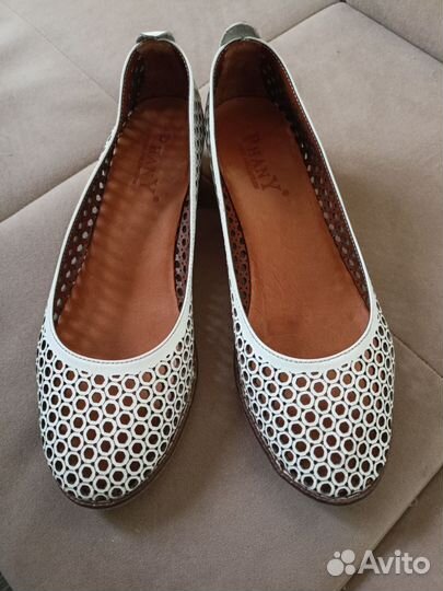Туфли летние женские натуральная кожа 37 размер
