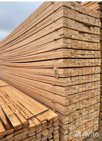Пиломатериал Доска обрезная Брус