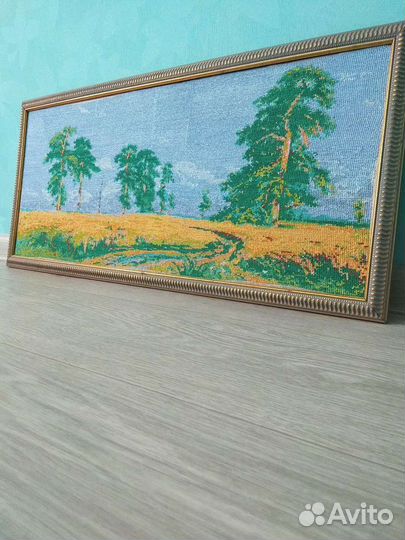 Картина вышитая крестом