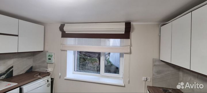 Римские шторы на электроприводе на заказ