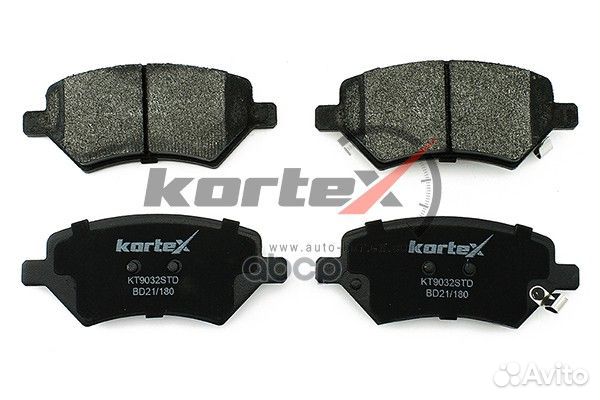 Колодки торм.передн. KT9032STD kortex