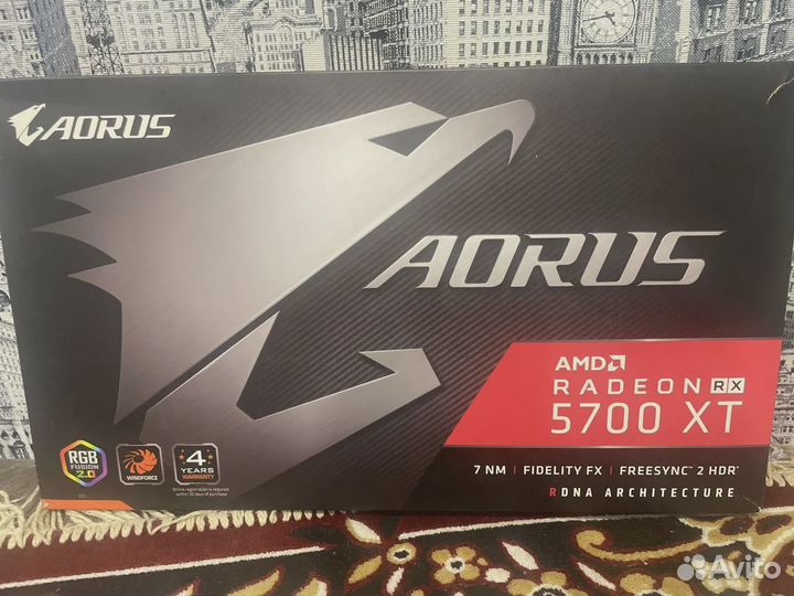 Видеокарта rx 5700 xt