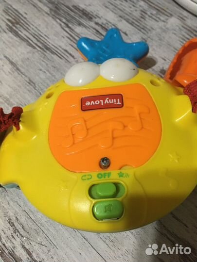 Игрушка музыкальная развивающая в машину в коляску