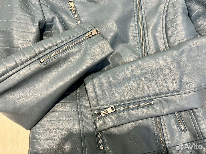 Женская кожая куртка