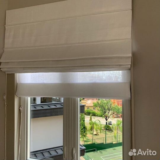 Двойная римская штора от производителя