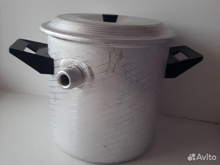 Кастрюля с двойными стенками СССР