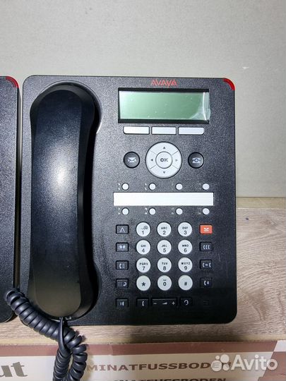 Avaya 1608-I BLK-IP-телефон с бп