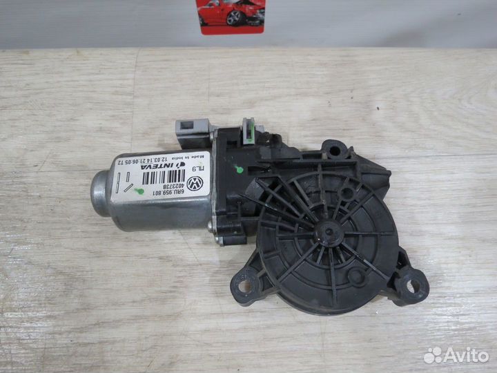 Моторчик стеклоподъемник передний Volkswagen Polo