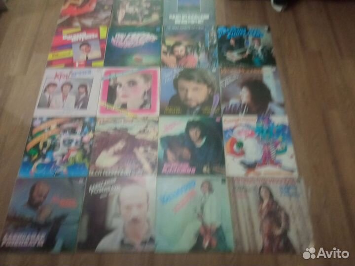 Пластинки (винил СССР) 20 шт