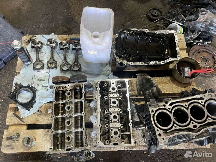 Двигатель cjza Skoda Octavia A7 1.2 TSI по частям