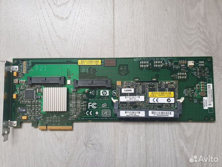 Hp SMART Array e200 SAS-sata raid контроллер Pci-e