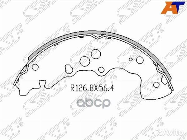 Колодки тормозные зад suzuki grand vitara 01-05