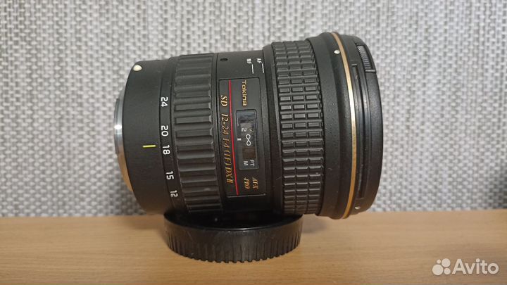 Tokina AT-X PRO SD 12-24mm f/4 (IF) DX II