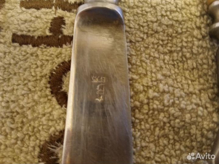 Столовые приборы 1964 года СССР, нож кухонный