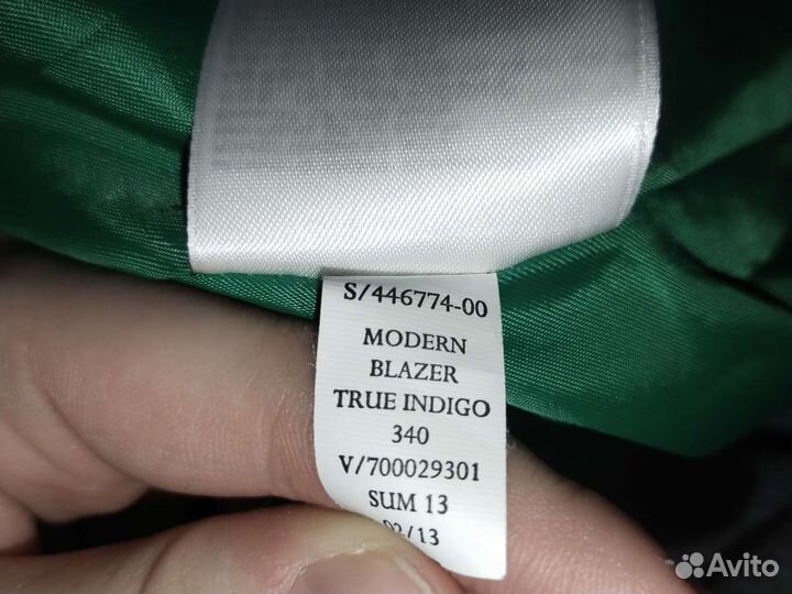 Gap пиджак тёмно-синий S