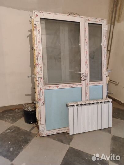 Пластиковые двери пвх бу