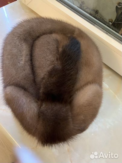 Шапка норковая женская