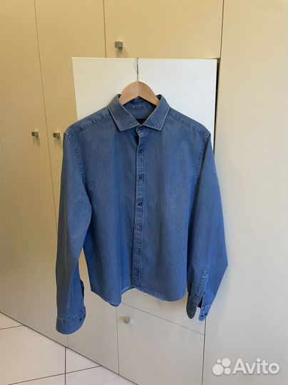 Massimo dutti рубашка джинсовая унисекс