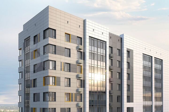 3-к. квартира, 70,5 м², 9/12 эт.