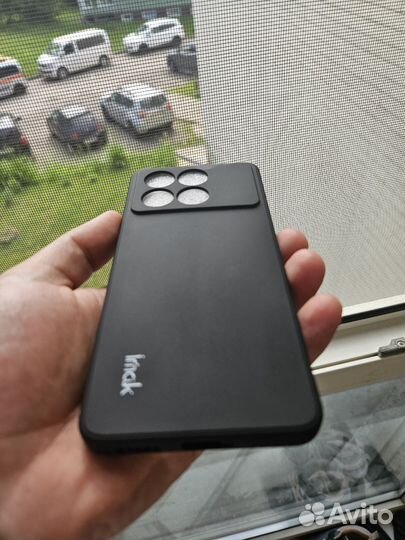 Чехол IMak+керамическая плёнка для Poco X6 Pro