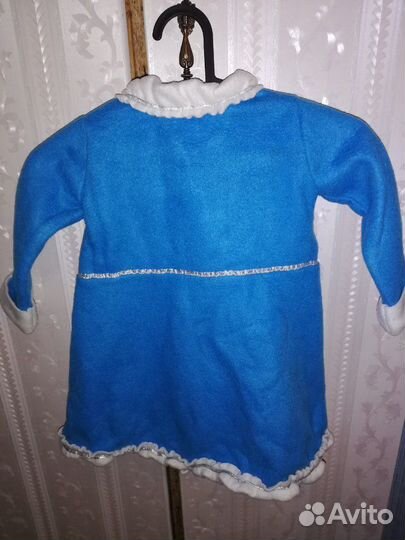 Костюм снегурочки от 6м до 2лет