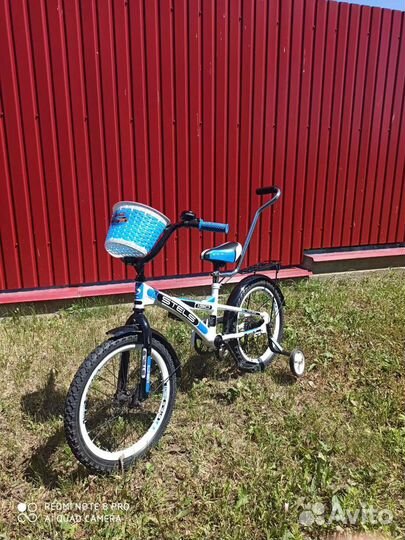 Детский велосипед с ручкой бу