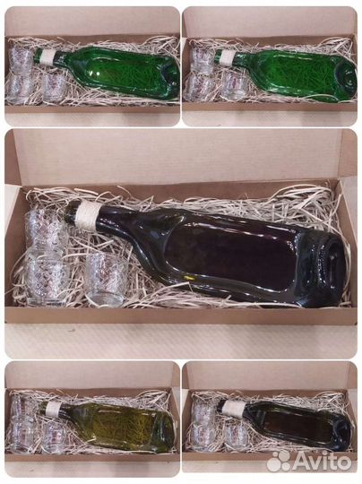 Тарелка-бутылка + 3 