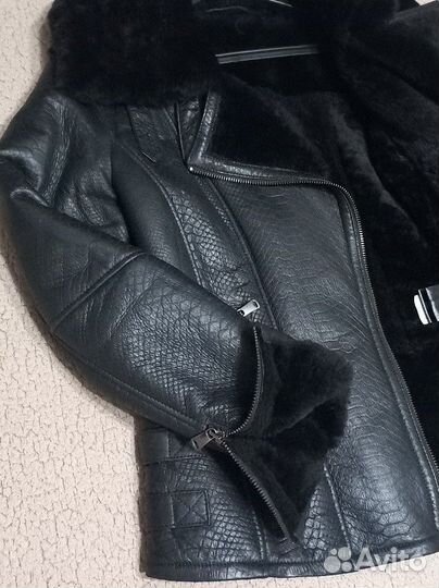 Дублёнка зимняя женская натуральная