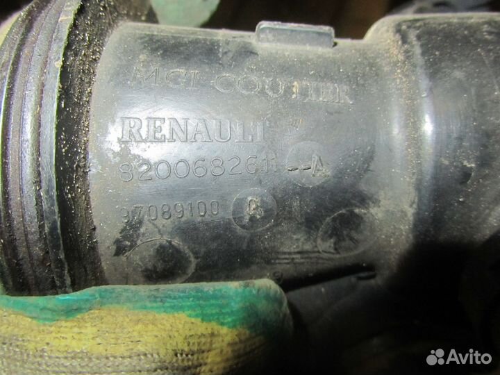 Заслонка дроссельная механическая Renault Logan